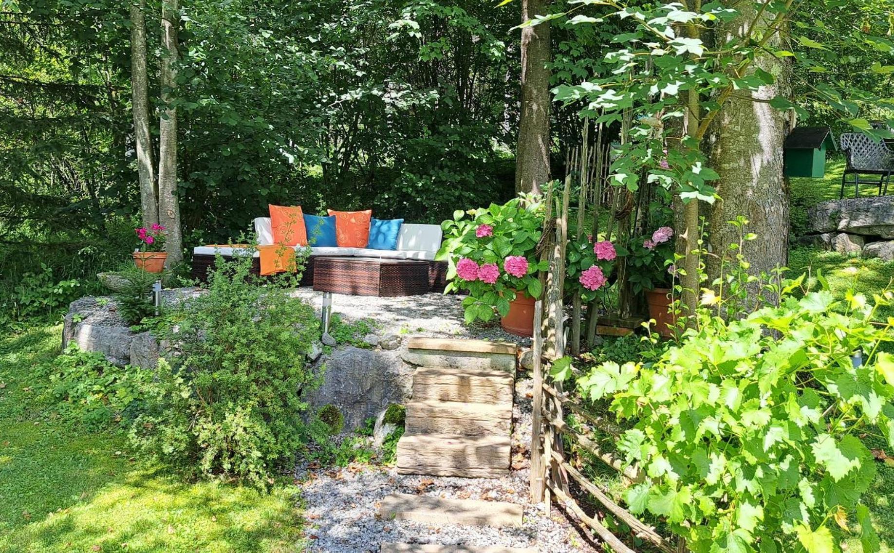 Ferienhaus Lechner Fuer Max 10 Personen - Wald Und Naturgarten อับเทเนา ภายนอก รูปภาพ