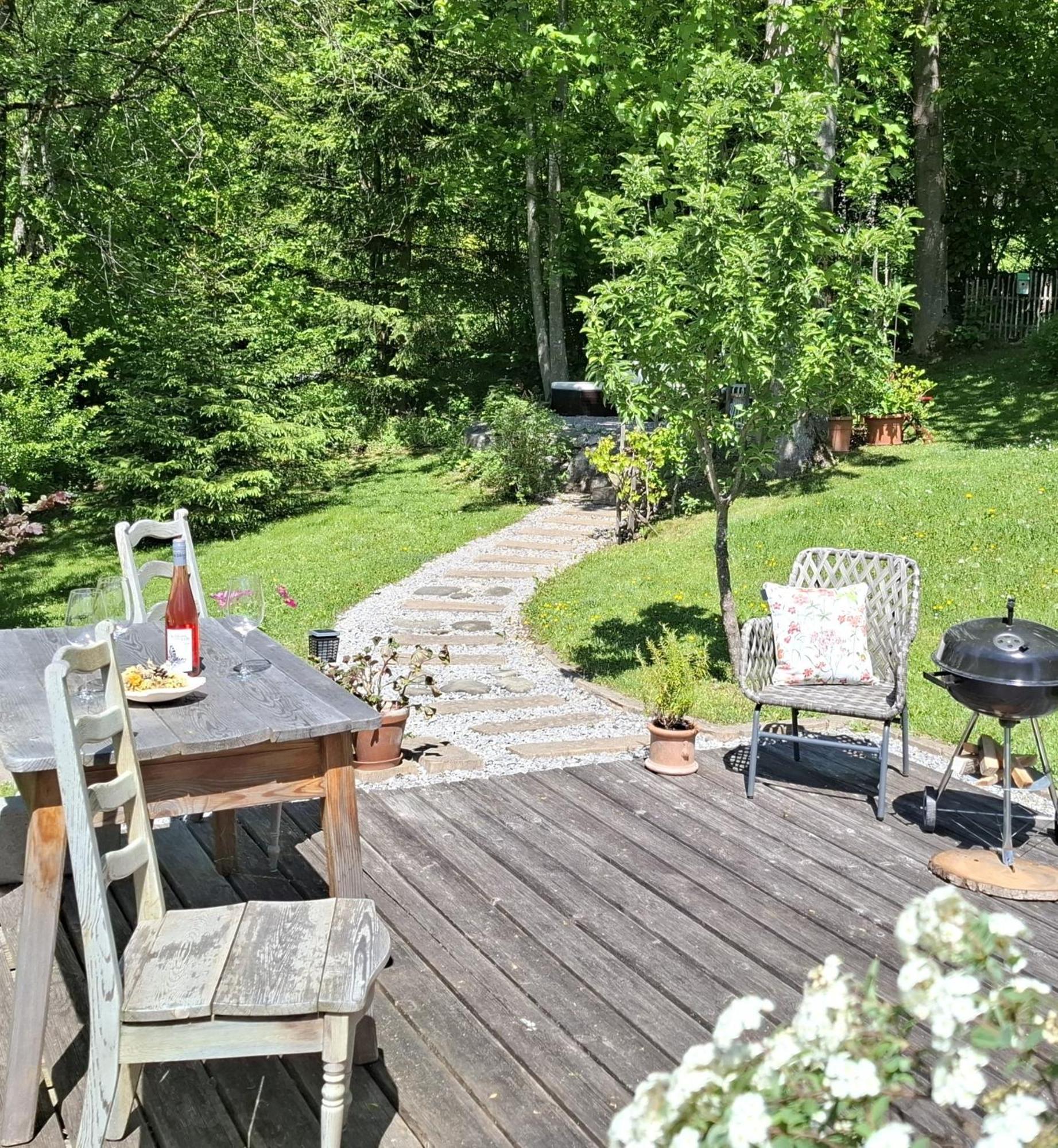 Ferienhaus Lechner Fuer Max 10 Personen - Wald Und Naturgarten อับเทเนา ภายนอก รูปภาพ